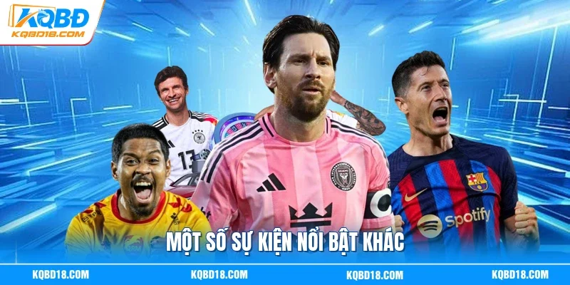 Một số sự kiện nổi bật khác